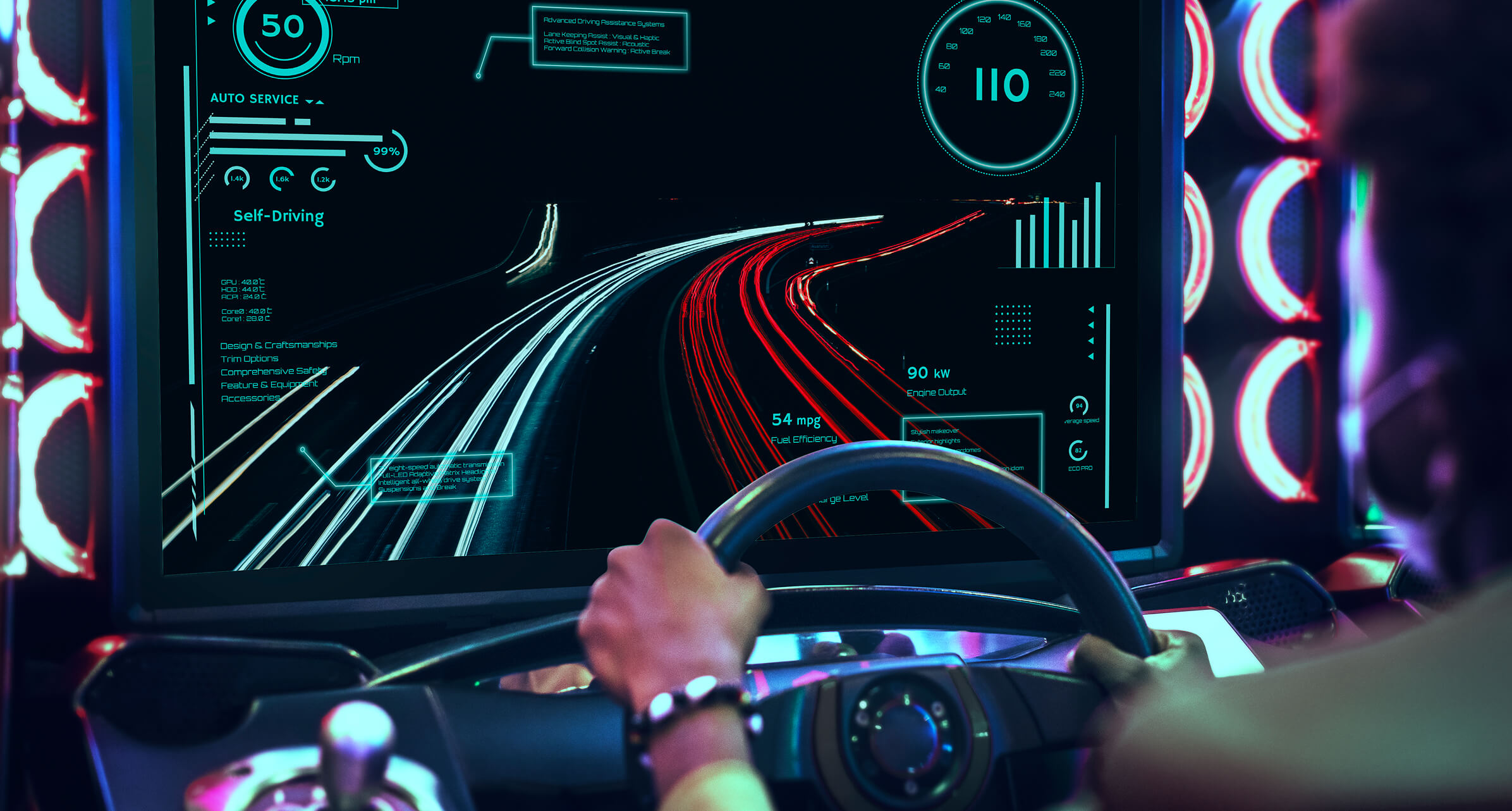 Dark UI, Bright Performance